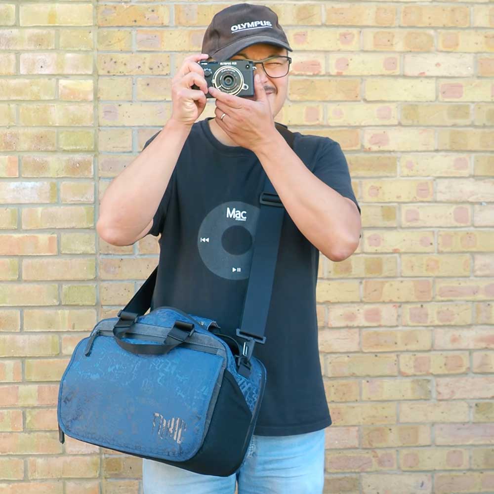 Jimmy Cheng From Red35 Checks Out Our New Camera Bags